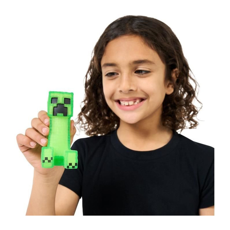 Stretchy Figure - GOO JIT ZU - Minecraft Creeper - 11 cm - Elastic Tex