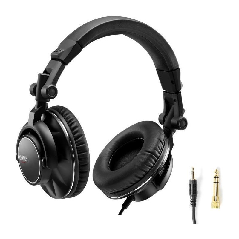 HERCULES HDP DJ60 - Circum-aural Audio Headphones - Noise Isolation -