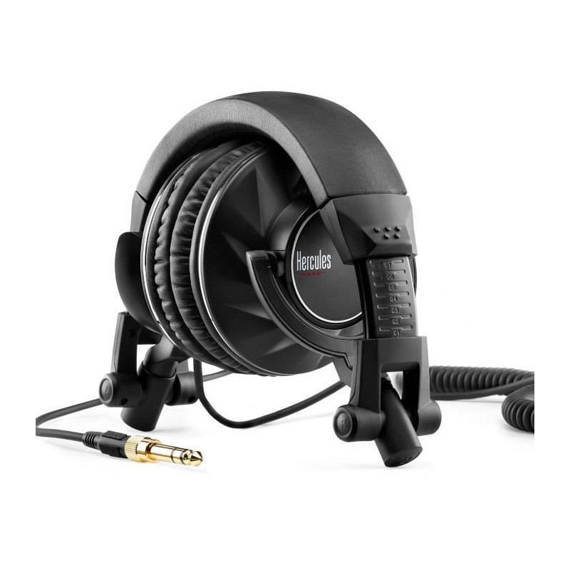 HERCULES HDP DJ60 - Circum-aural Audio Headphones - Noise Isolation -