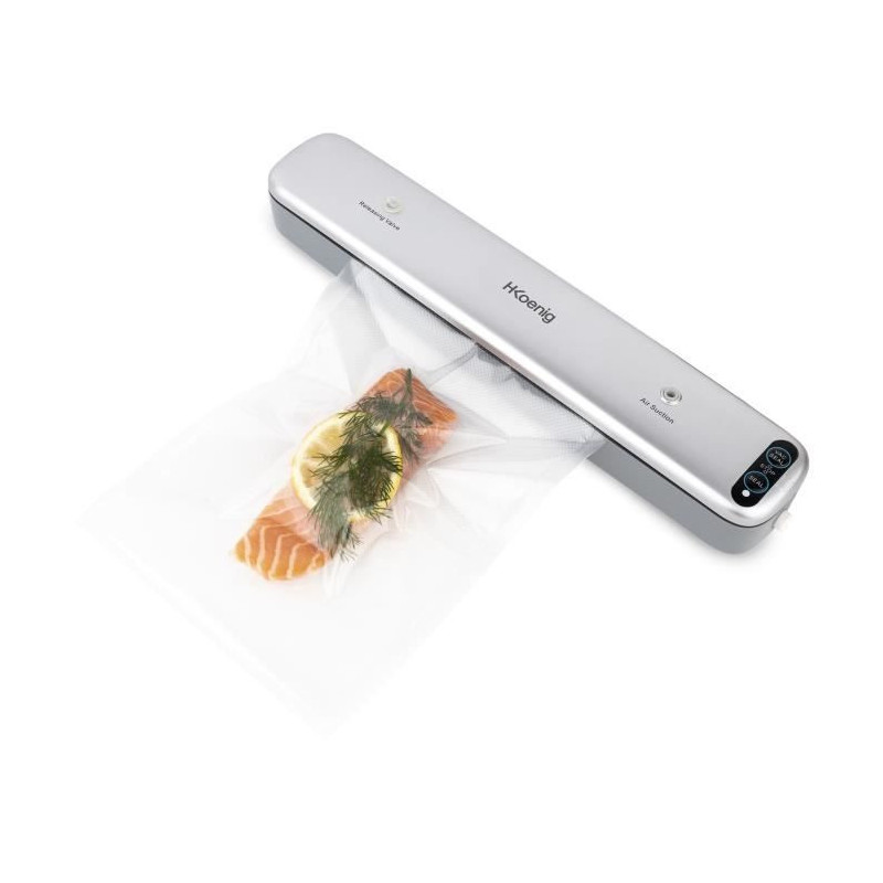 Food vacuum sealer - HKoeNIG - SSV32 - Food preservation - Gray