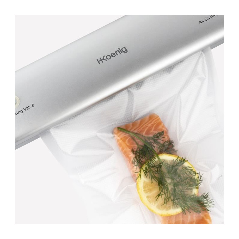 Food vacuum sealer - HKoeNIG - SSV32 - Food preservation - Gray