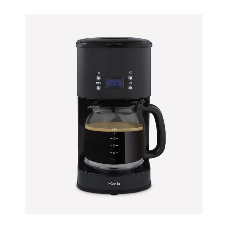 Programmable coffee maker - HKoeNIG - MG32 - 1.5 L (12 cups) - 1000 W