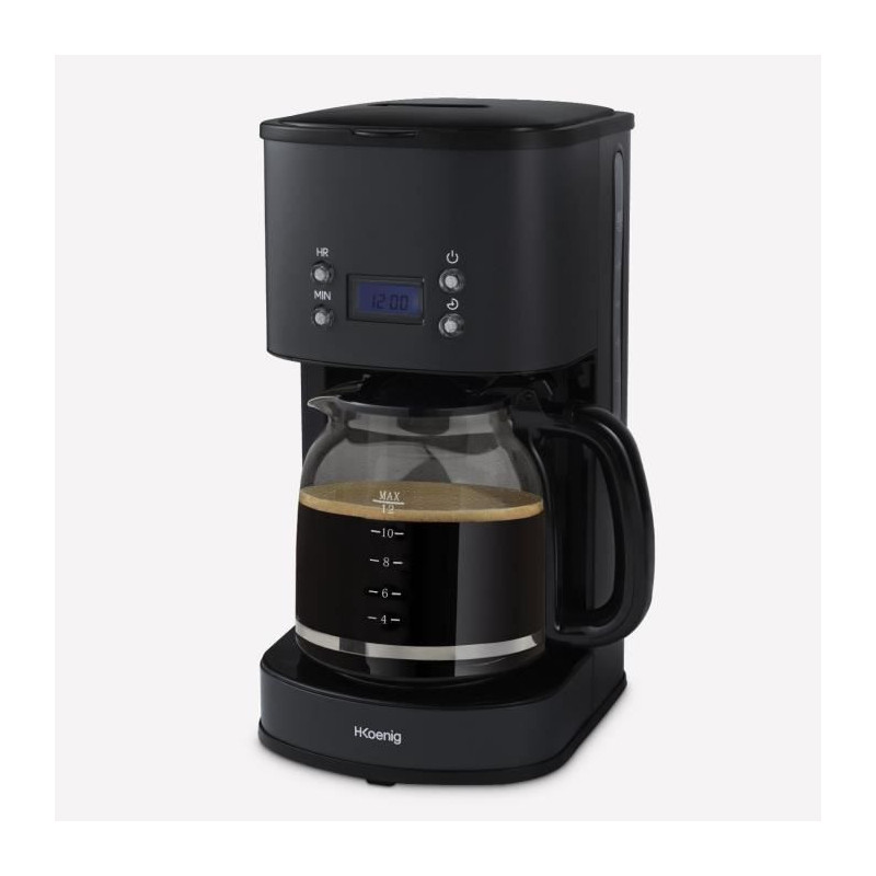 Programmable coffee maker - HKoeNIG - MG32 - 1.5 L (12 cups) - 1000 W
