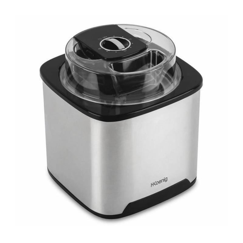 Hkoenig - Sorbetiere - Capacity: 2 L - Quick preparation: 30 to 40 min