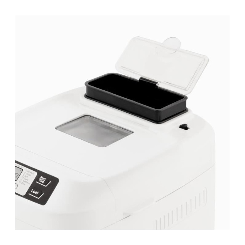 H.KoeNIG BAKE340 - Bread maker with seeds - 12 programs - 3 cooking le