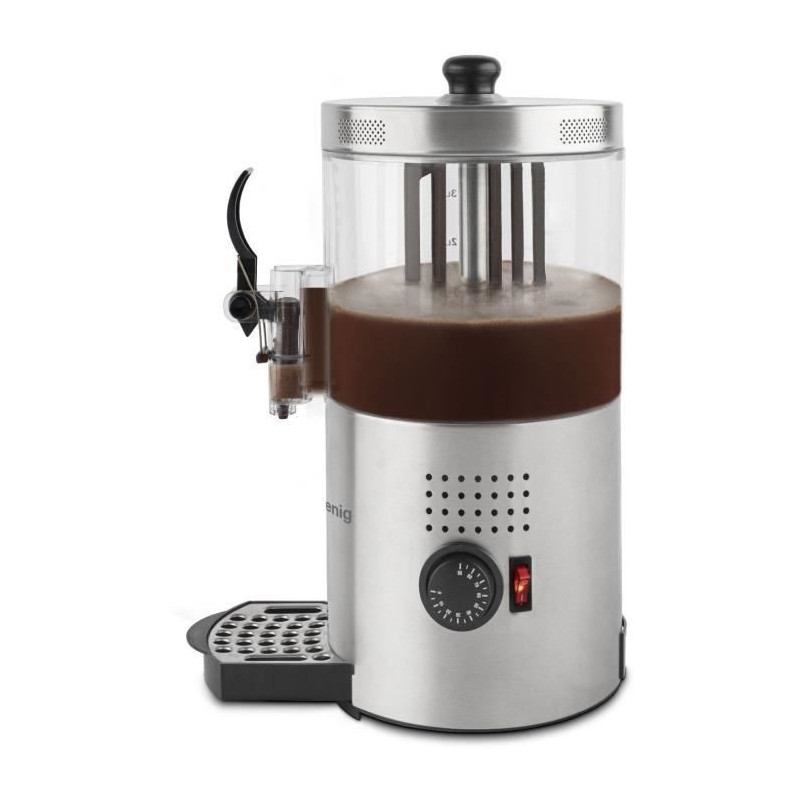 Hot chocolate dispenser - H.Koenig - SHK800 - 3 L - 1200 W - Stainless