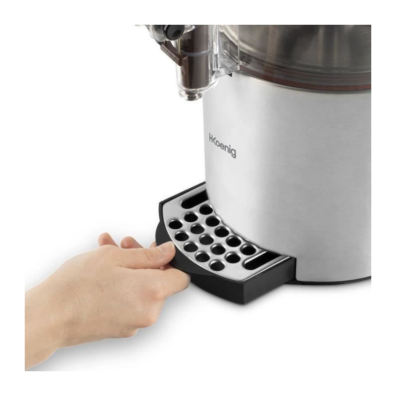Hot chocolate dispenser - H.Koenig - SHK800 - 3 L - 1200 W - Stainless