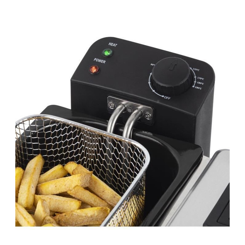 Hkoenig DFX600 - Double bin fryer 2x3l - 3600W - 2 Independent thermos