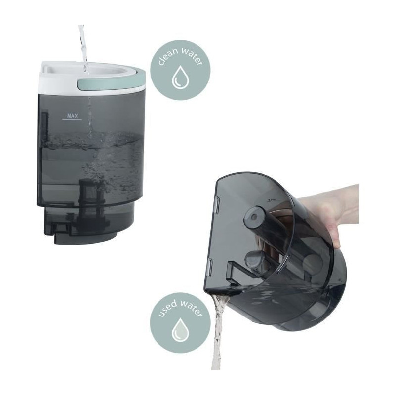 Hot water textile cleaner - HKoeNIG TWT88 - 1600 ml - 290 ml/min - 120