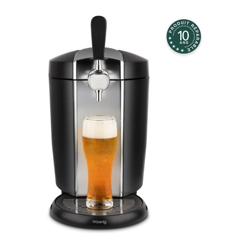 H.Koenig BW1778 - Biere Drum - Compatible FUTS (Heineken) 5 L - stainl