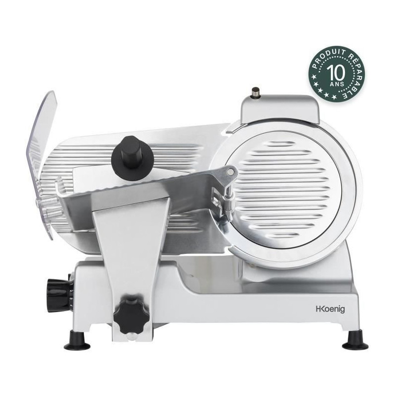 Meat slicer - H.Koenig - MSX220 - 240 W - 220 mm blade - Adjustable th