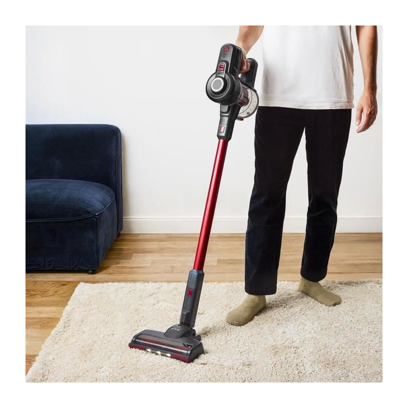 H.Koenig UP600 - Broom vacuum - Autonomy: 35 min - 22.2 V - 2 speeds -
