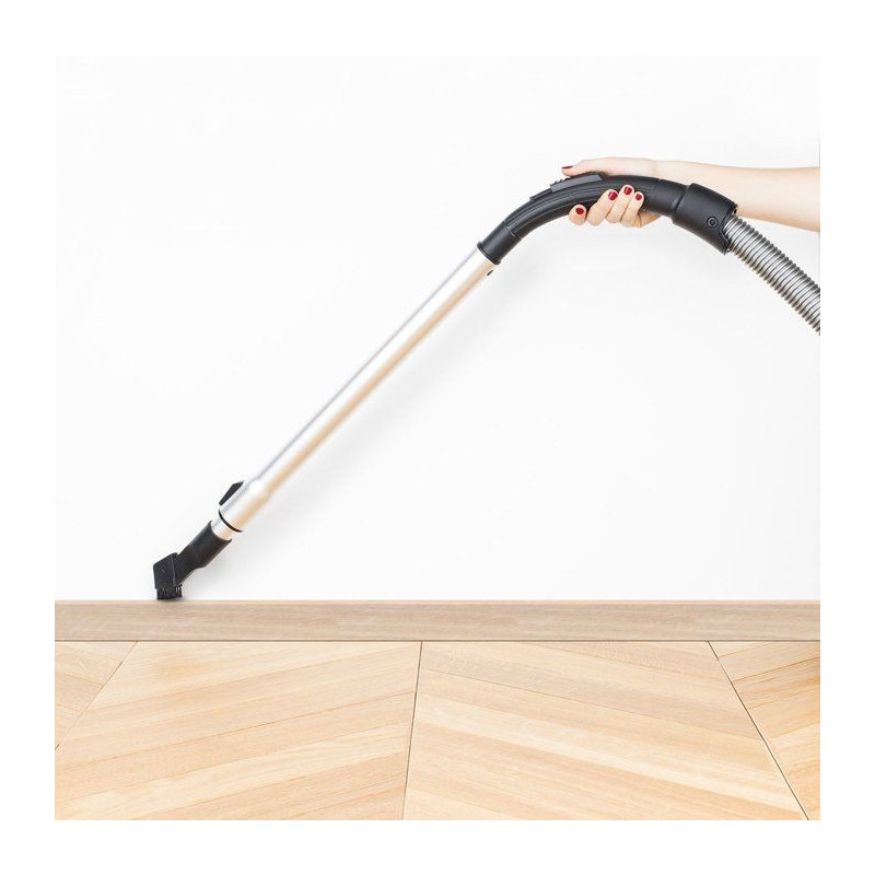 HKoeNIG Compact + bagless multicyclonic vacuum cleaner - Aluminum tele