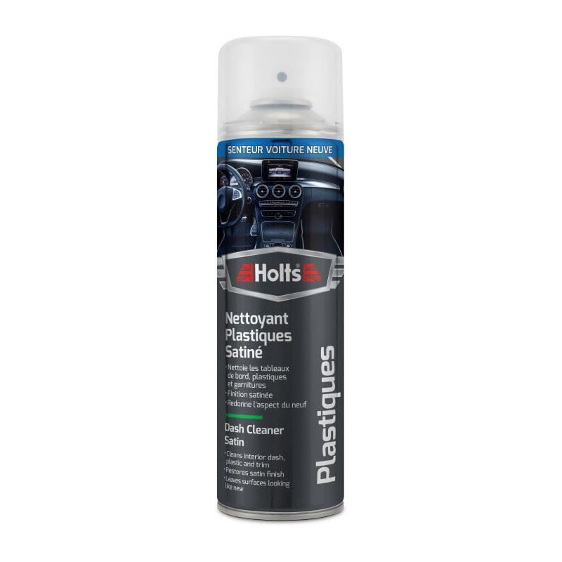 HOLTS Satin Finish Plastic Cleaner New Car Scent - 500ml
