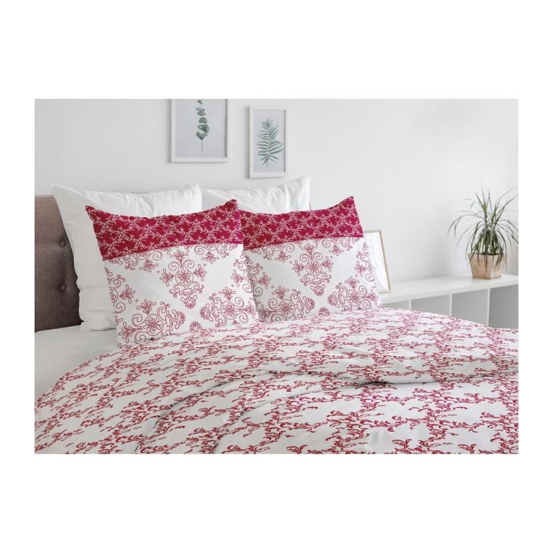 Duvet set 220x240 cm HOME LINGE PASSION FRISE: Duvet cover + 2 pillowc