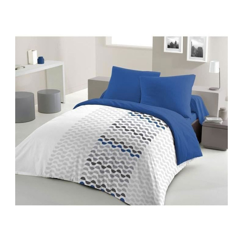 AMBROISIE Microfiber Duvet Cover Set - 1 Duvet Cover 240 x 260 cm + 2