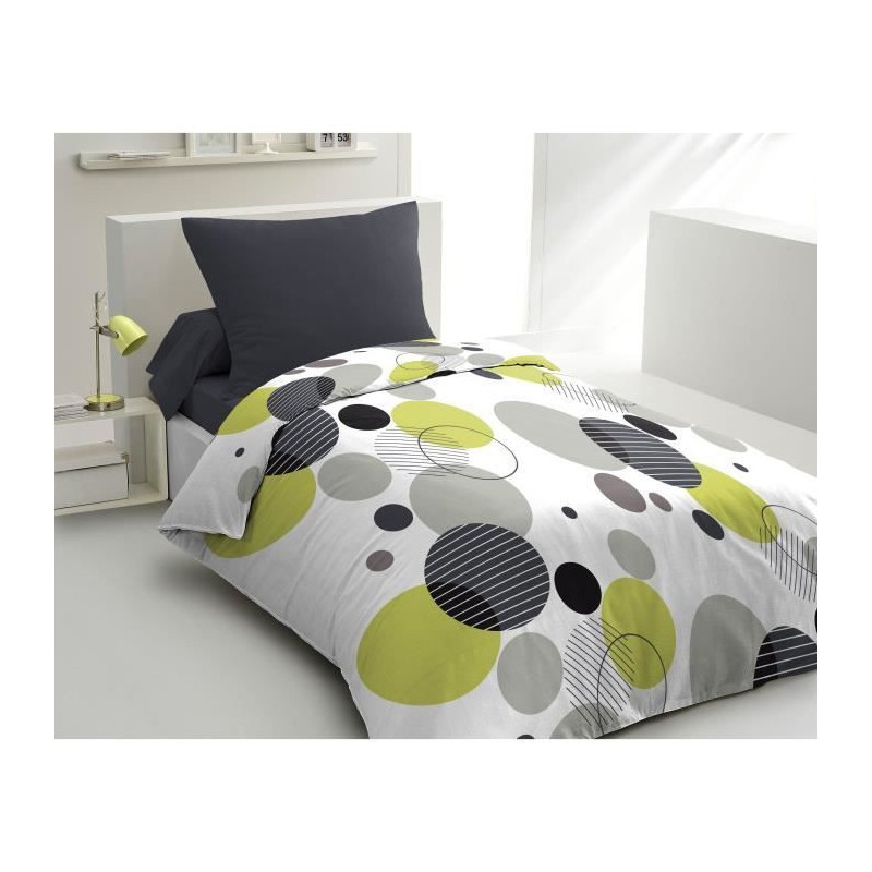 Microfiber bedding set - HOME LINGE PASSION - BULLES DE REVE - Cover 1