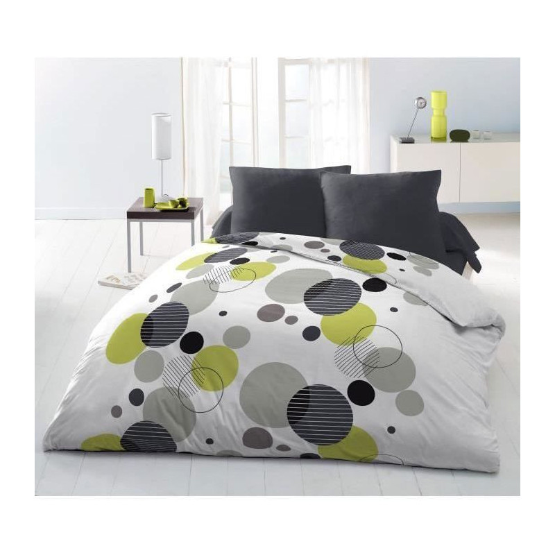 Microfiber bedding set - HOME LINGE PASSION - BULLES DE REVE - Cover 2