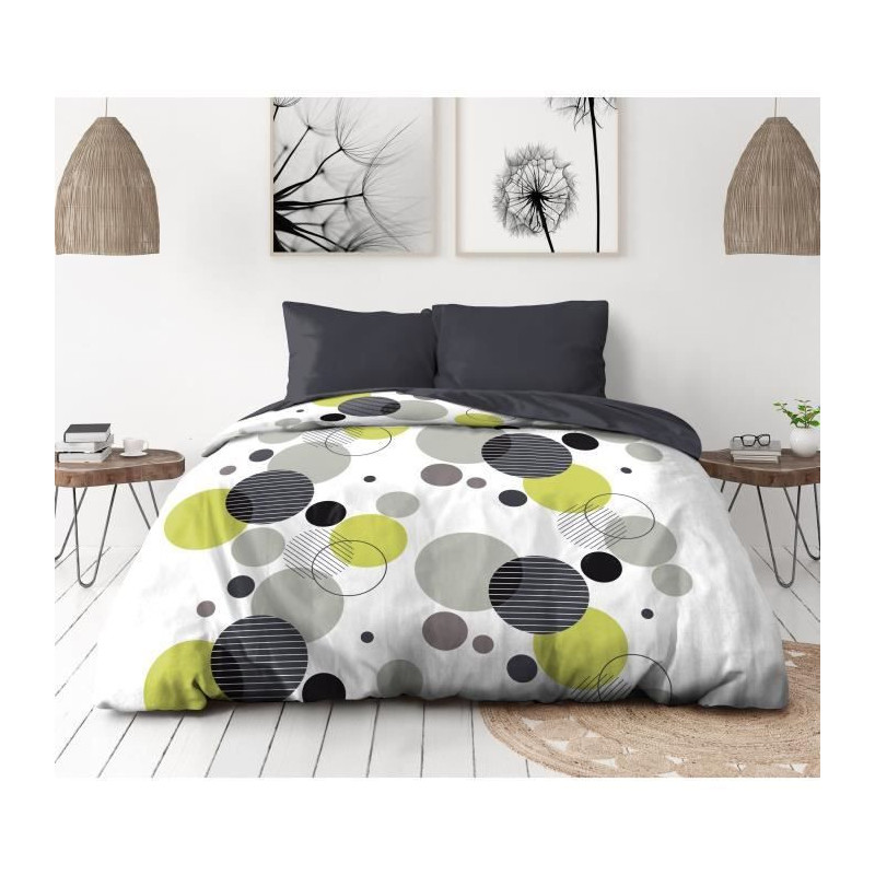 Microfiber bedding set - HOME LINGE PASSION - BULLES DE REVE - Cover 2