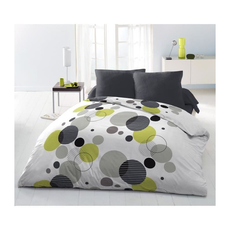 Microfiber bedding set - HOME LINGE PASSION - BULLES DE REVE - Cover 2
