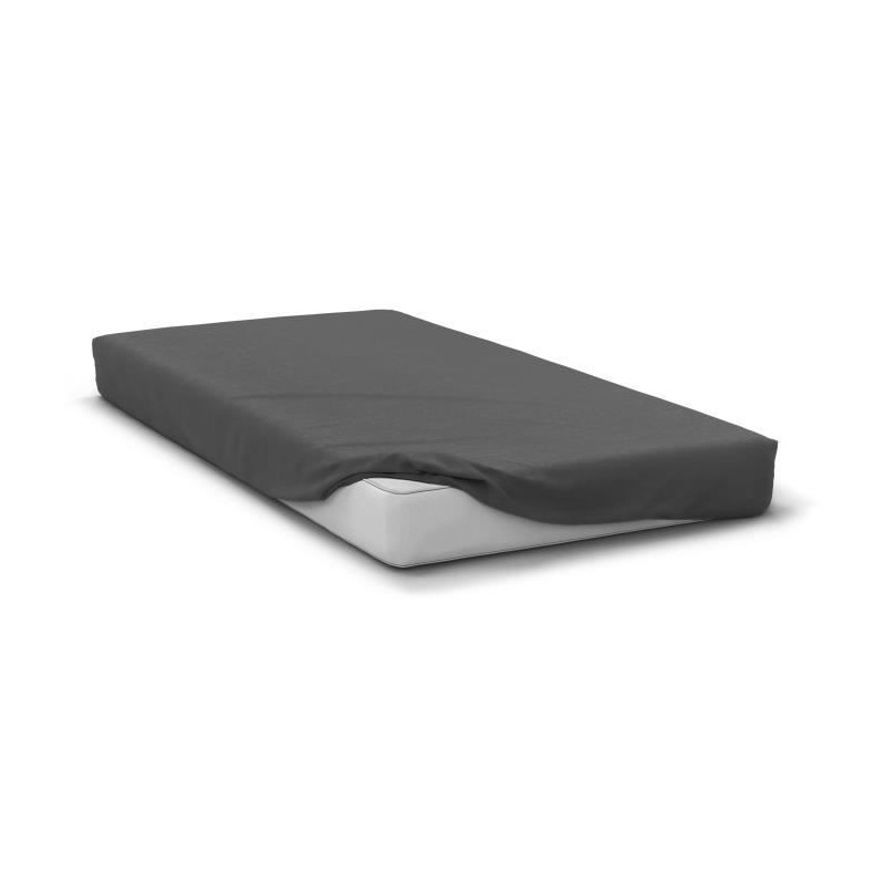 Fitted sheet - HOME LINGE PASSION - HP71762 - 90 x 190 cm + 30 cm bonn