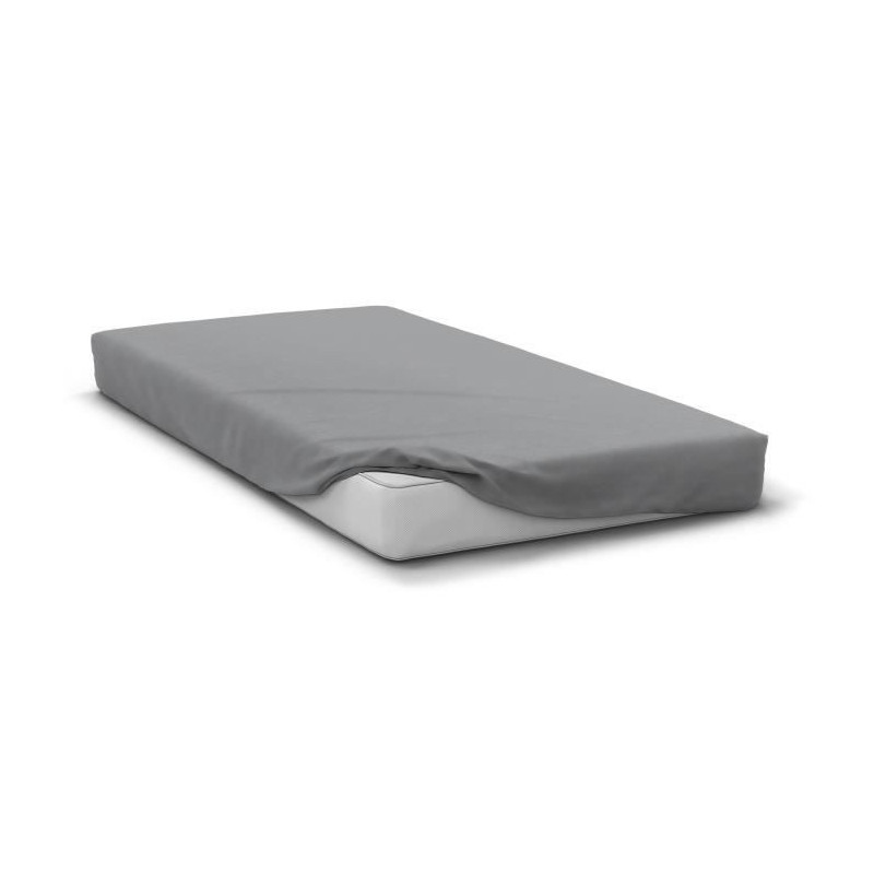 Fitted sheet - HOME LINGE PASSION - HP71769 - 160 x 200 cm + 30 cm bon