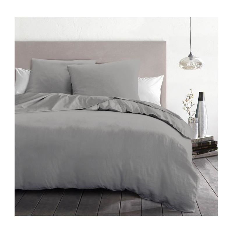 3-piece duvet set - HOME LINGE PASSION - HP72078 - 82 g Microfiber - 2