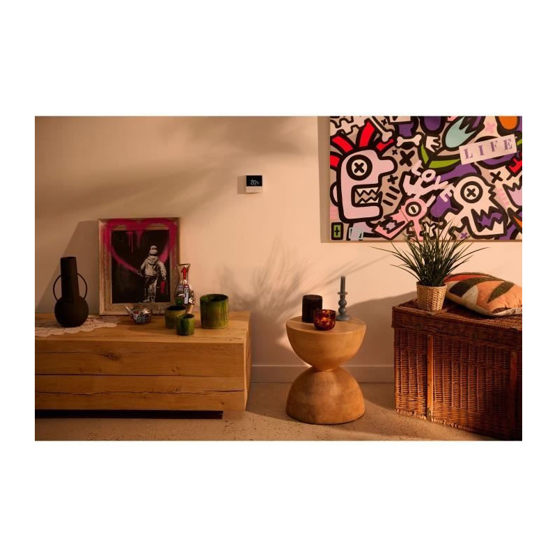 Pure connected thermostat with receiver - HOME PILOT - Connected heati