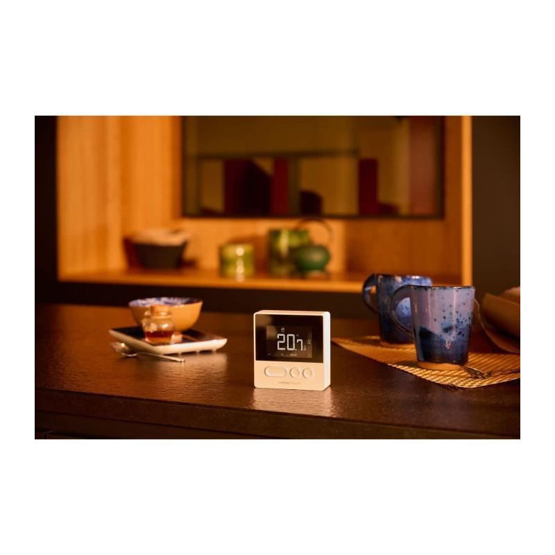 Pure connected thermostat with receiver - HOME PILOT - Connected heati
