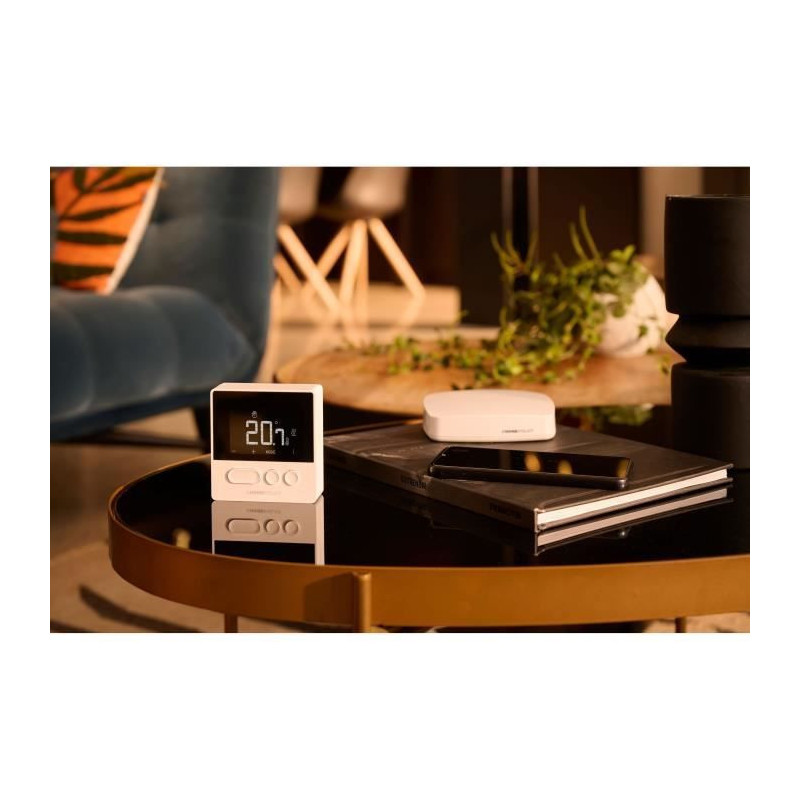 Pure connected thermostat with receiver - HOME PILOT - Connected heati
