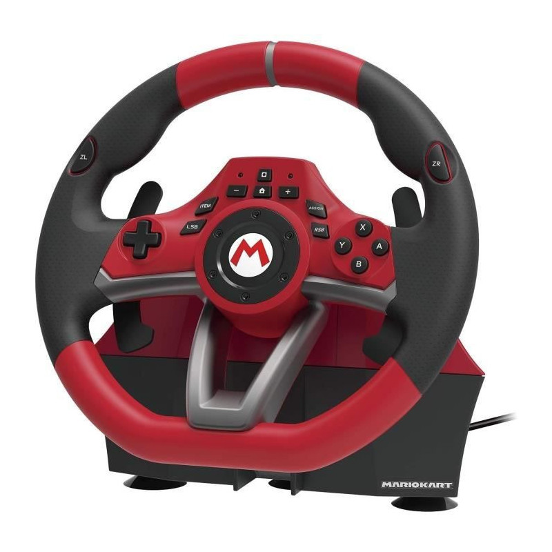 HORI Deluxe Mario Kart Deluxe Steering Wheel for Nintendo Switch