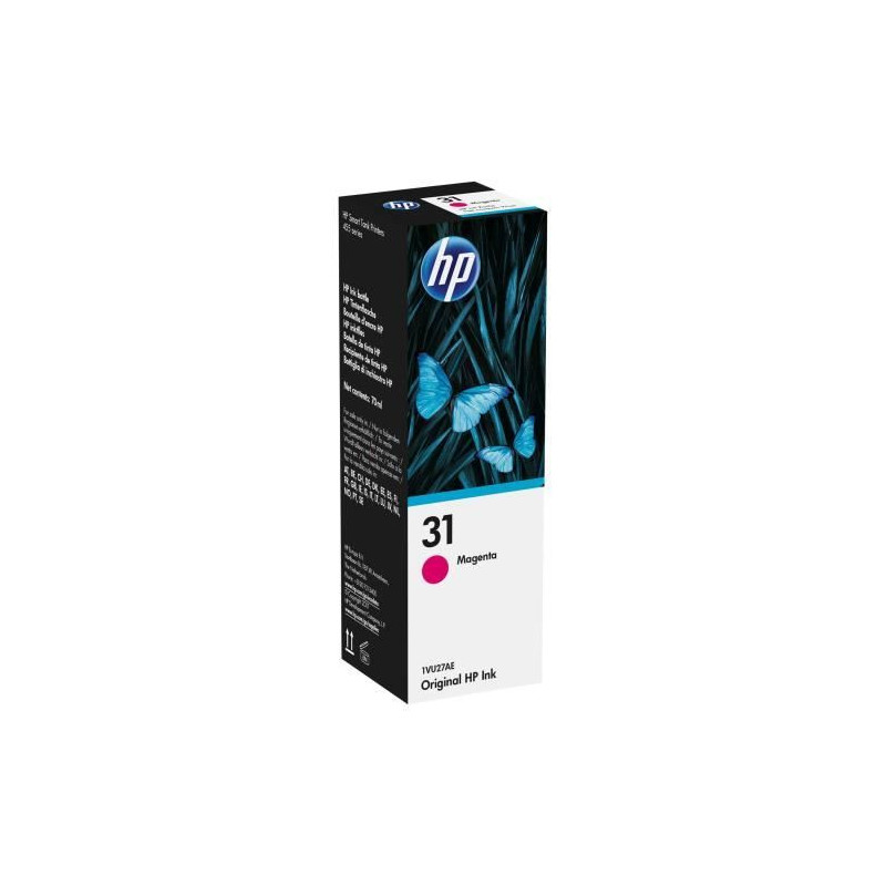HP 31 70ml Original Magenta Ink Bottle (1VU27AE)