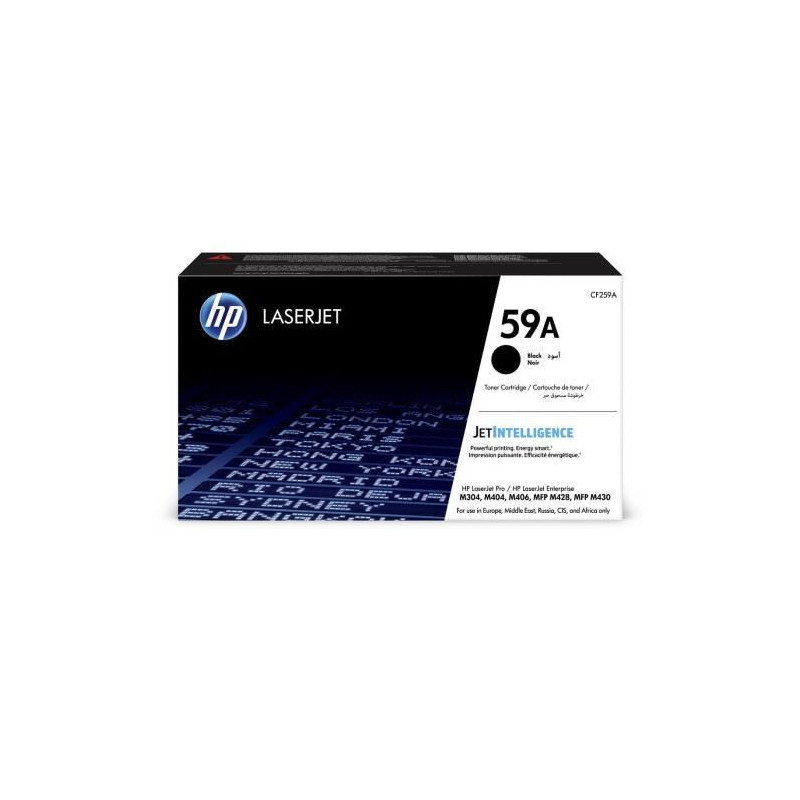 HP 59A toner cartridge - Black - Laser - 3000 pages - 1 package