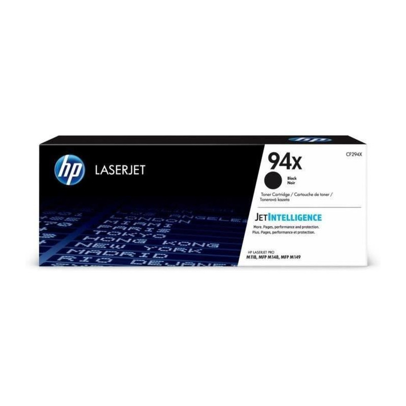 HP 94X toner cartridge - Black - Laser - 2800 pages - 1 box