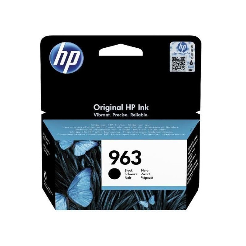 HP 963 3JA26AE, Genuine Black Ink Cartridge, for HP OfficeJet Pro 9010