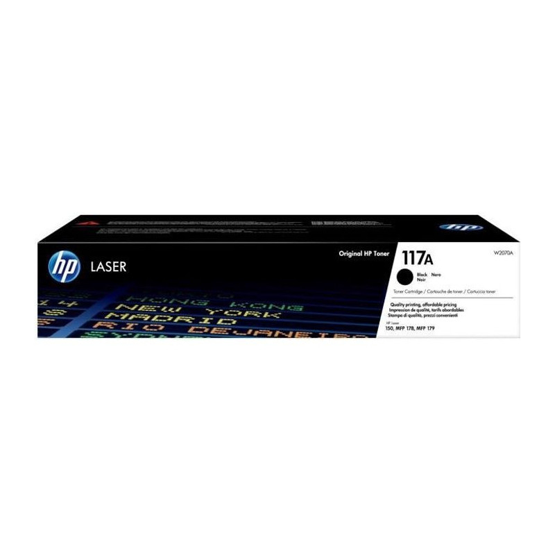 HP 117A W2070A, Original Black Toner Cartridge for HP Laser 150 Printe