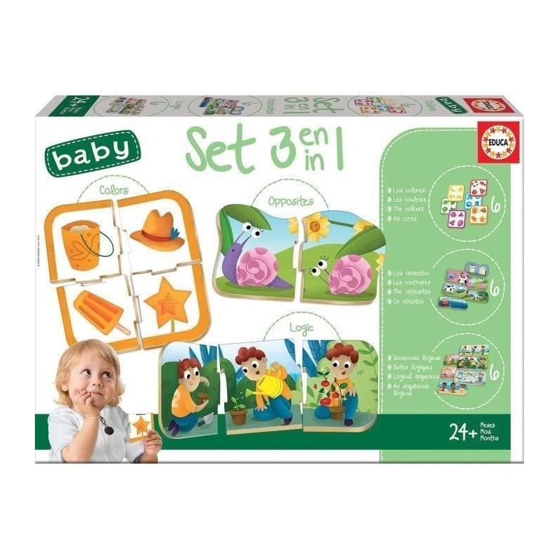 EDUCA baby set 3 in 1
