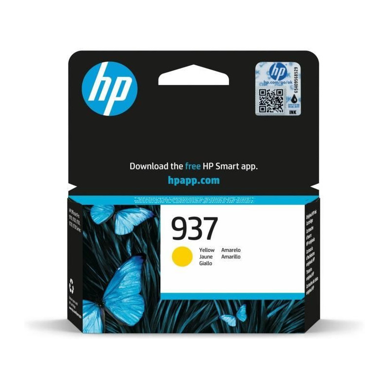 HP 937 Yellow Genuine Ink Cartridge