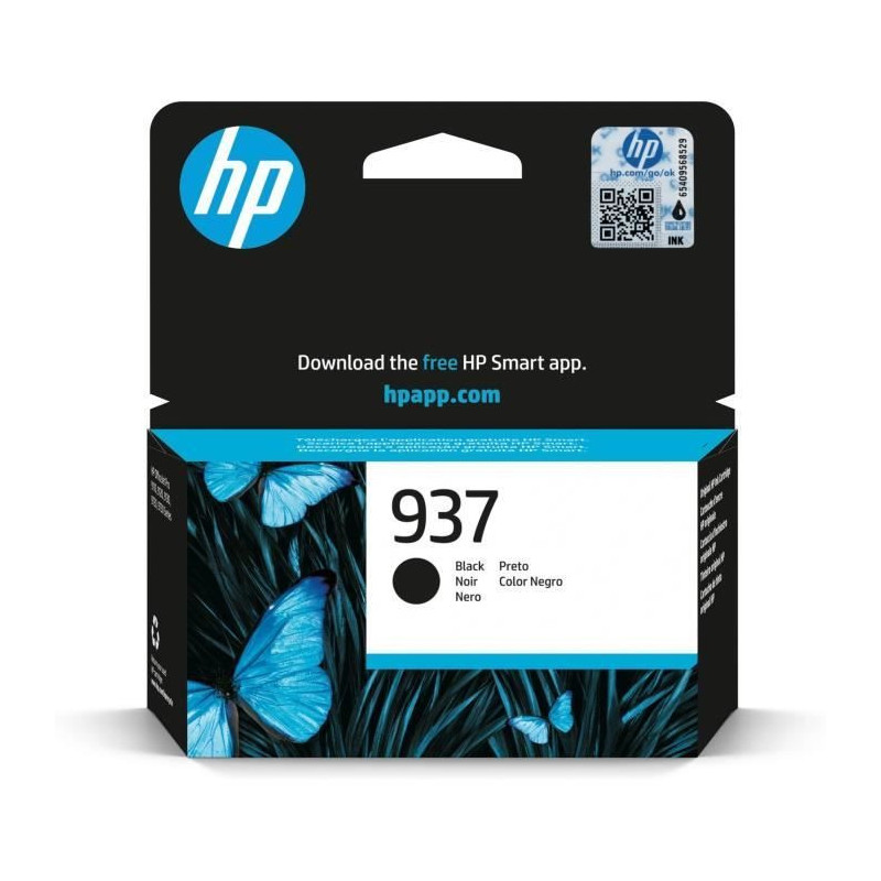 HP 937 Genuine Black Ink Cartridge