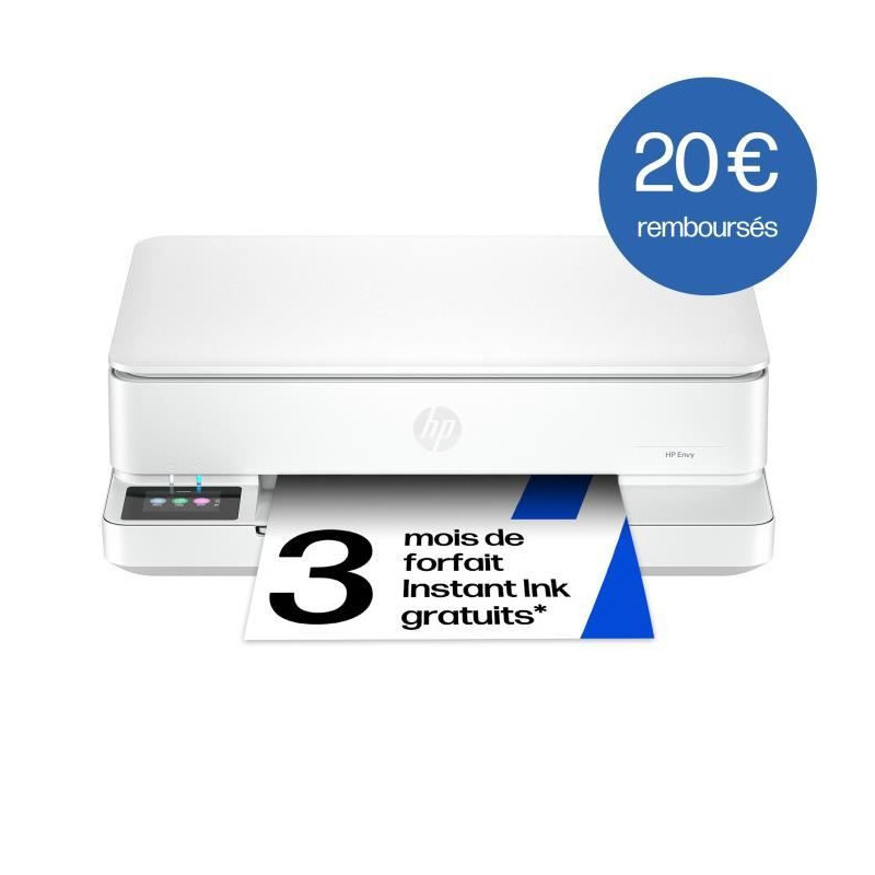 HP Envy 6110e Color Inkjet All-in-One Printer - Copy Scan - 3 months o