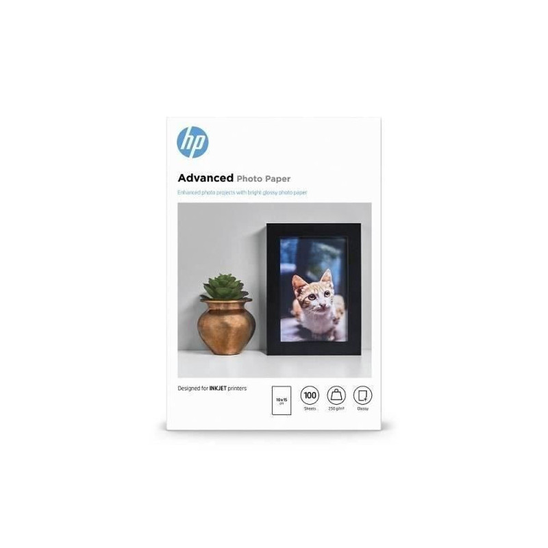 HP Q8692A Photo Paper - 100 sheets 10 x 15 cm