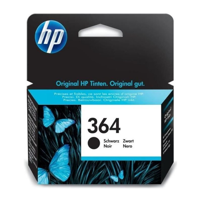 HP 364 Genuine Black Ink Cartridge for HP DeskJet 3070A and HP Photosm
