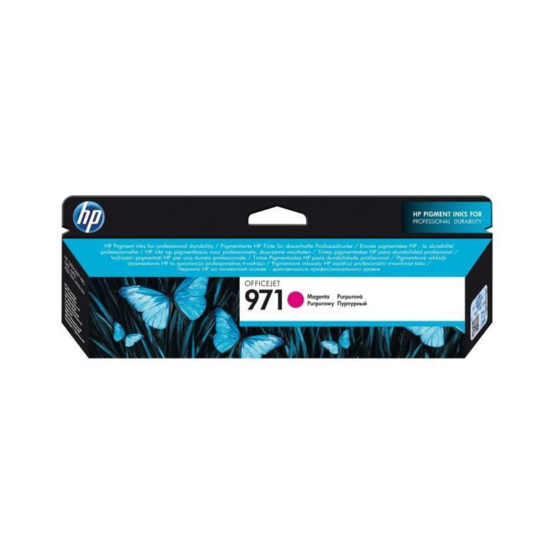 HP 971 Ink Cartridge - 2,500 pages - Pack of 1 - Magenta