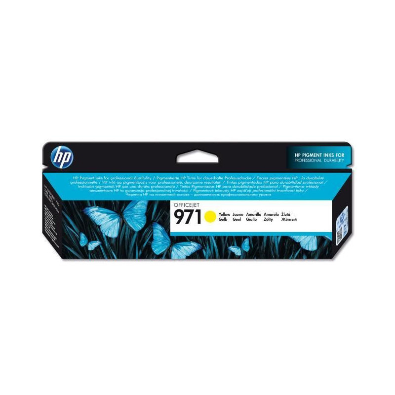 HP 971 Ink Cartridge - 2,500 pages - Pack of 1 - Yellow