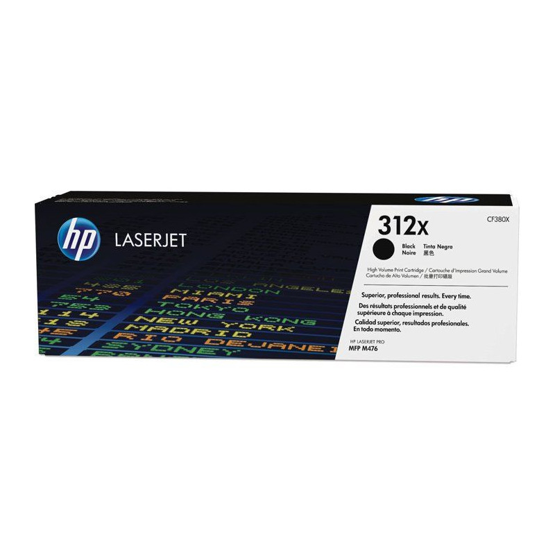 HP 312X Toner Cartridge - Black - 4400 pages - for Color LaserJet Pro