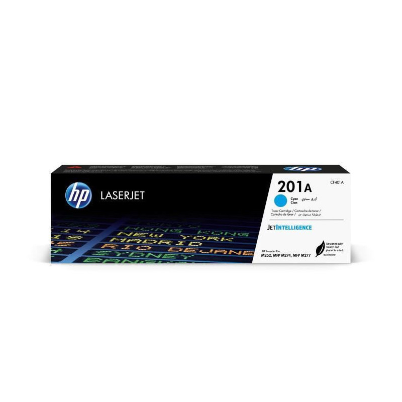 HP 201A Genuine Cyan LaserJet Toner (CF401A) for HP Color LaserJet Pro