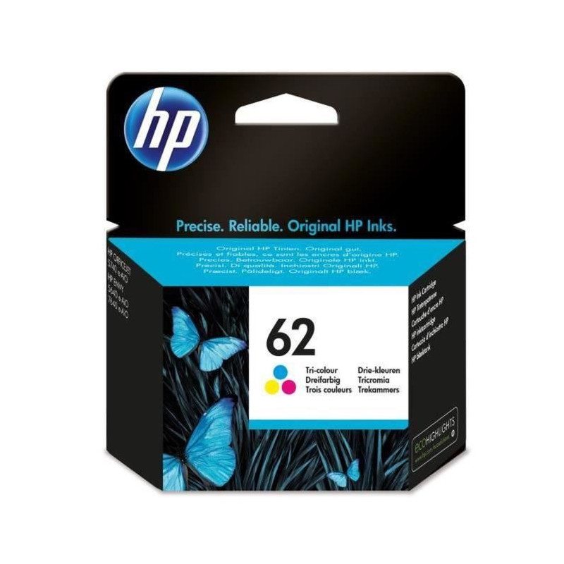 HP 62 Genuine Three-color Ink Cartridge for HP Envy 5540/5640/7640 (C2