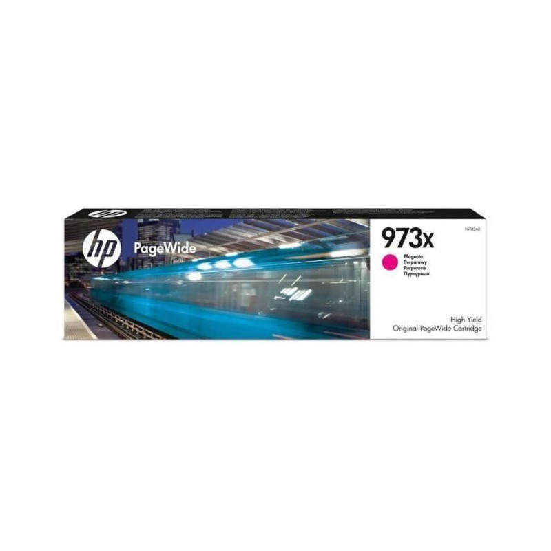 HP 973X High Yield Ink Cartridge - Magenta
