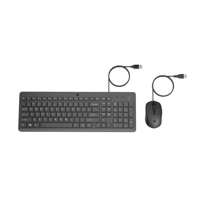 HP 150 Wired Keyboard Mouse Set - AZERTY