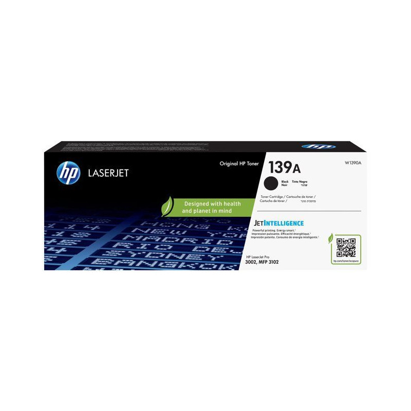 HP 139A Black Genuine Toner Cartridge (W1390A) for HP LaserJet Pro 310